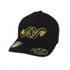 HustFlexFit110.001.03.1-Chp-Athletics-Hustle-Man-Flex-Fit-110-Hat-Black-with-Black-and-Yellow-Outline-Embroidery